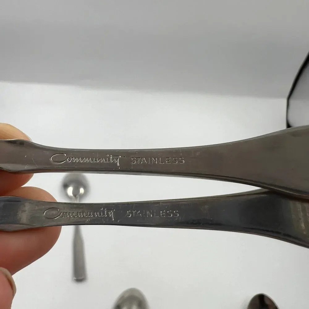 Community vintage stainless
